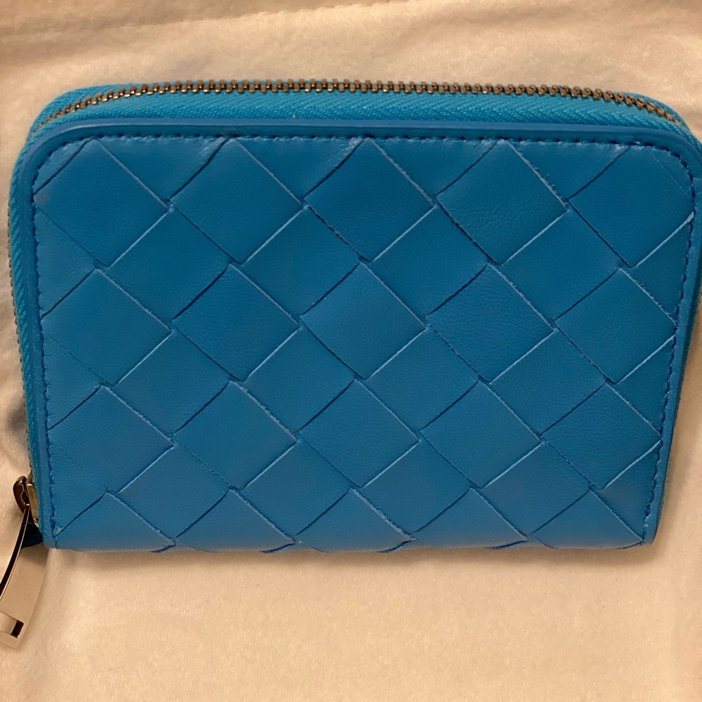 Bottega Veneta Intrecciato Wallet Swimming Pool